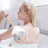 Back Scrubber for Shower,Soft Mesh Long Handle Loofah Body Brush - Ergonomic Shower Sponge, Bathroom Shower Accessories