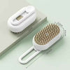 3in1 Steam Cat Brush Pet Hair Remover Vaporizer Cleaning Spray Massage Comb Grooming Tool for Cats