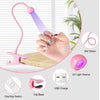 Nail LED UV Lamp for Drying Gel Nails Polish Clip-On Flexible Desk Mini Portable USB Nail Lamp UV Light Dryer for Manicure Salon