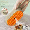 3in1 Steam Cat Brush Pet Hair Remover Vaporizer Cleaning Spray Massage Comb Grooming Tool for Cats